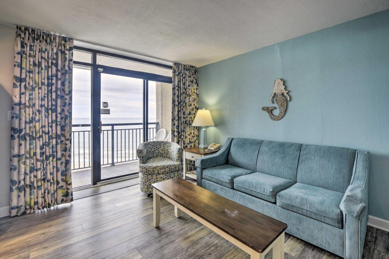 Oceanfront North Myrtle Beach Condo With Views! Екстер'єр фото