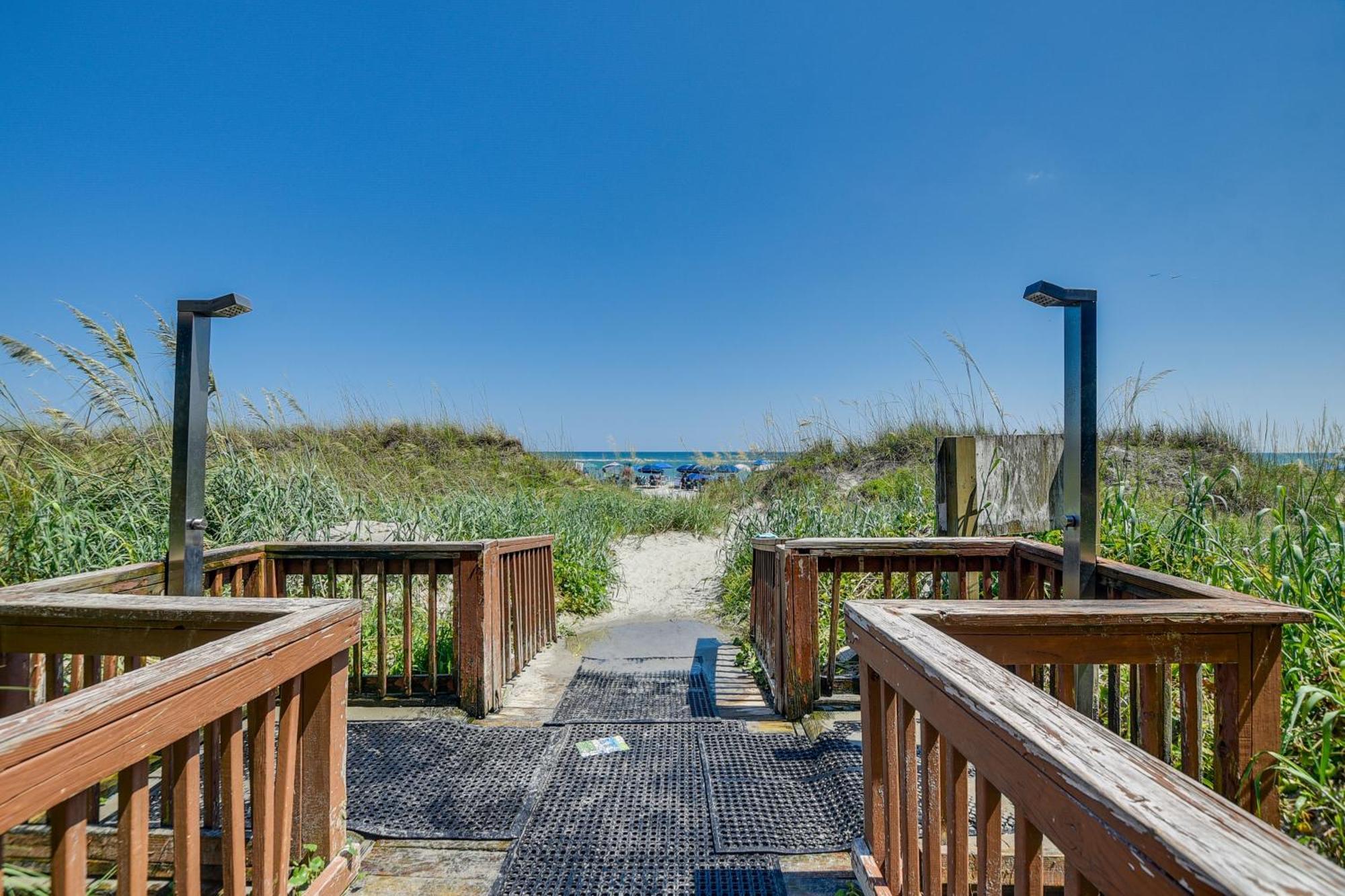 Oceanfront North Myrtle Beach Condo With Views! Екстер'єр фото